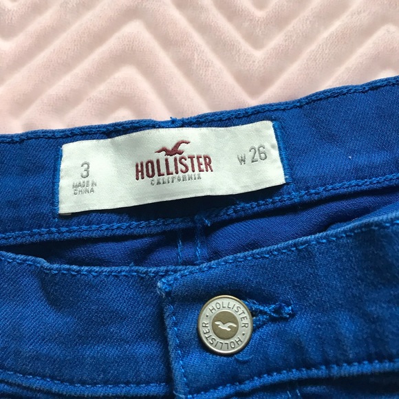 Blue hollister shorts - Picture 3 of 3